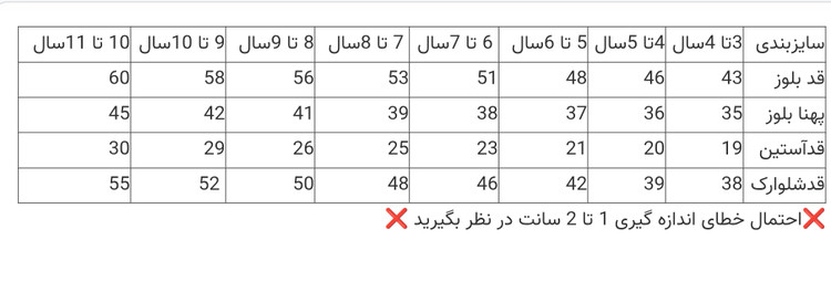 تیشرت و شلوارک تابستانه اسپرت (3 تا 11سال) طرح آبرنگی آبی